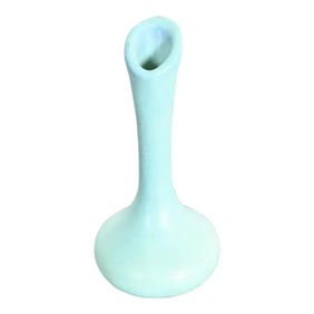 Van Briggle Arts & Crafts Turquoise Glazed Ceramic Bud Vase