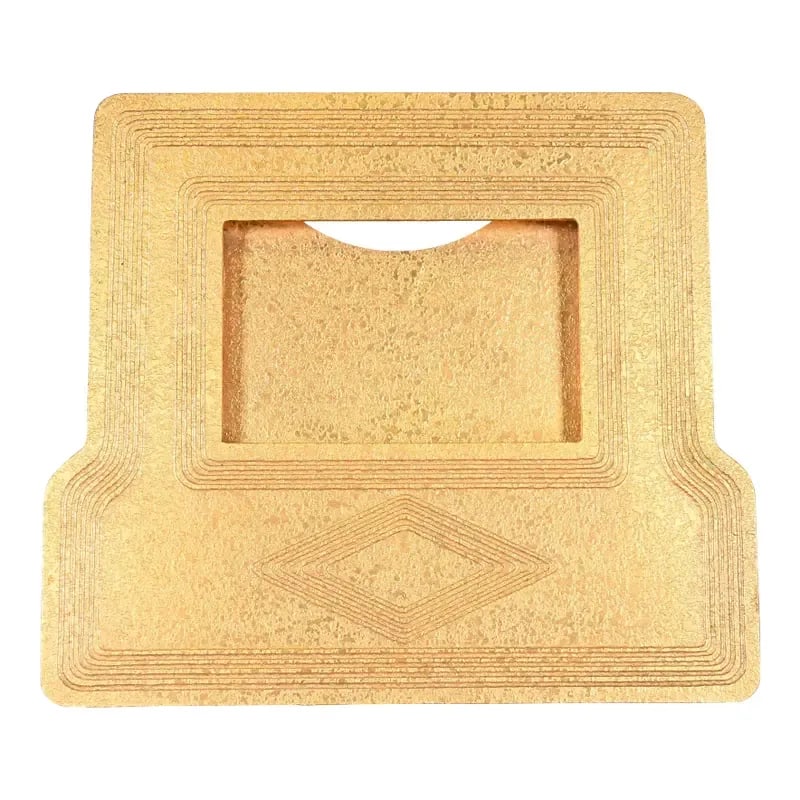 Tiffany Studios New York Graduate Bronze Doré Desk Calendar Frame or Picture Frame (1 of 12)