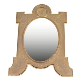 Tiffany & Co. Antique Art Deco Bronze Table Mirror