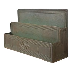 Tiffany Studios New York Graduate Bronze Letter Rack