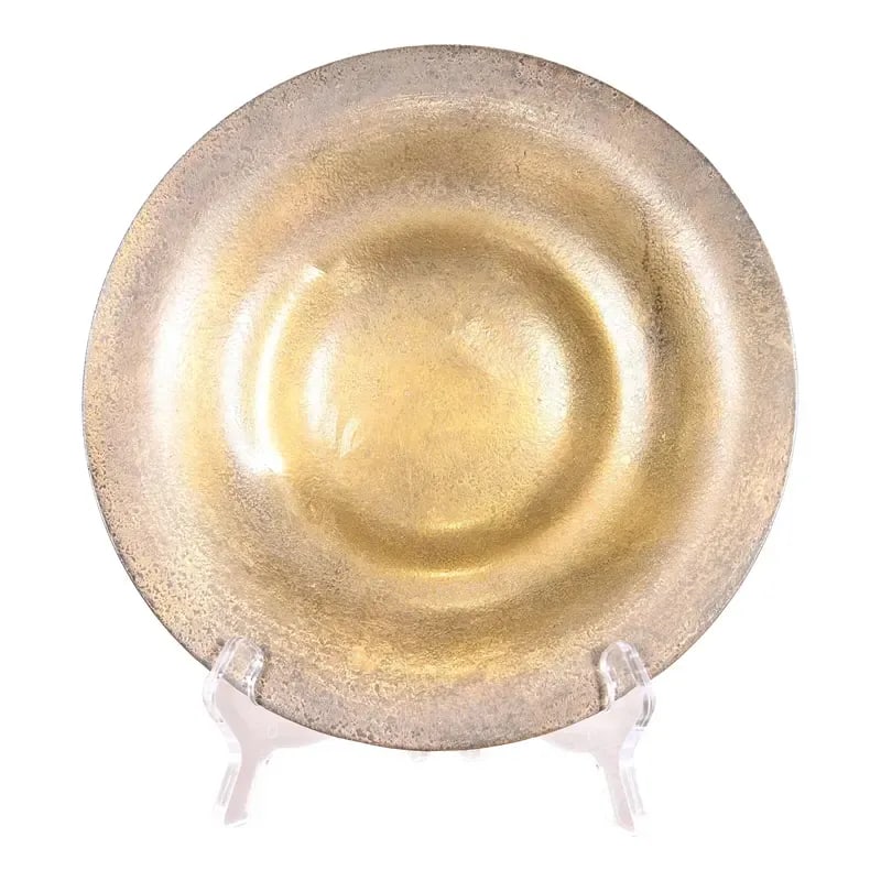 Tiffany Studios New York Bronze Doré Plate (1 of 12)