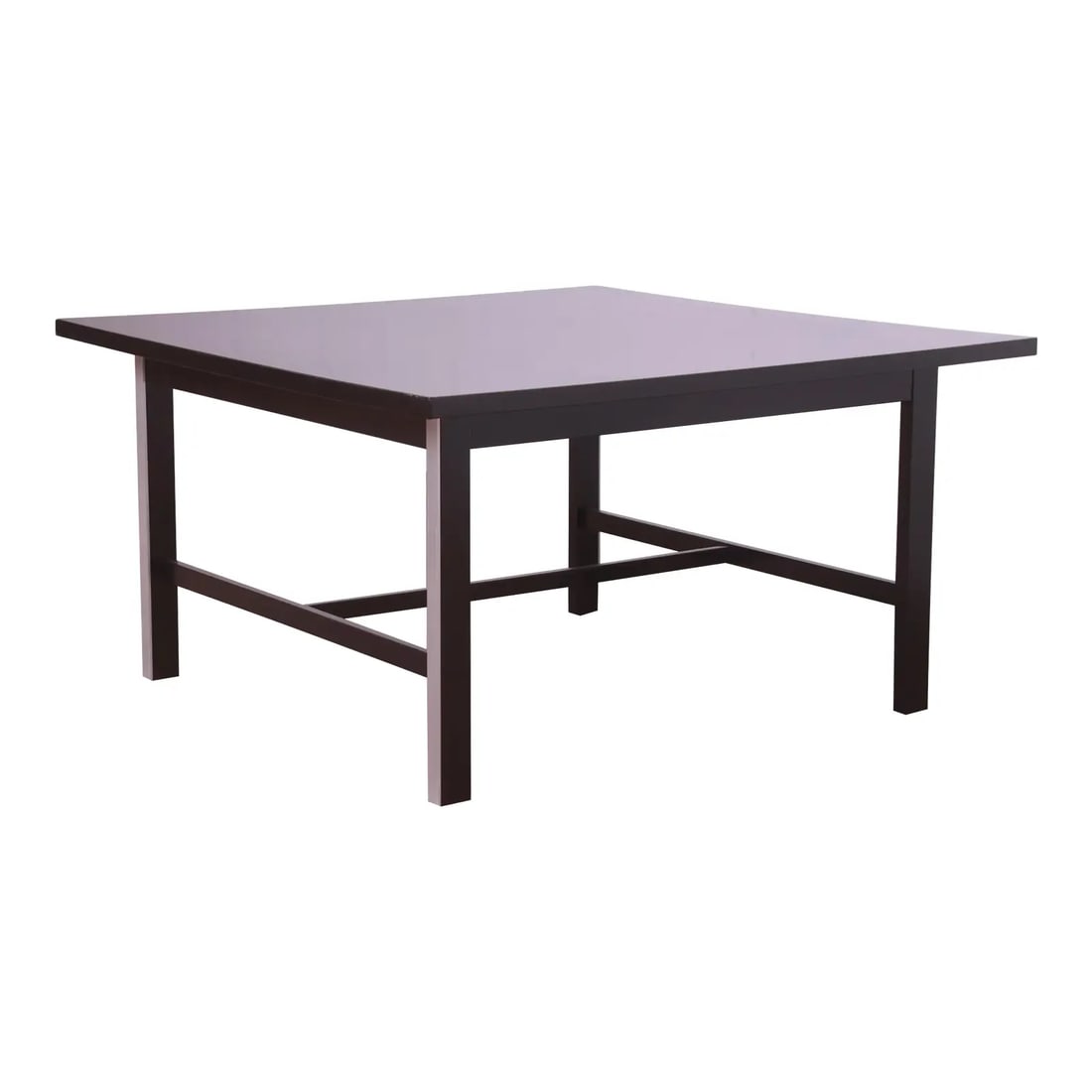 Paul McCobb for Calvin Furniture Black Lacquered Coffee Table, Newly Refinished (1 of 10)