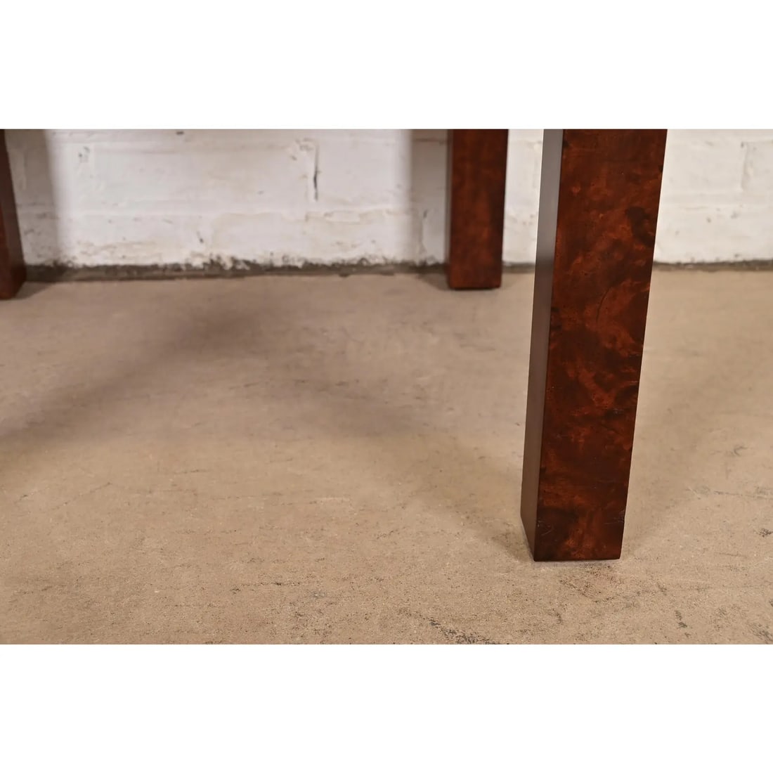 Paul Evans for Directional Mid-Century Modern Burl Wood Parsons Side Table, 1960s - 8