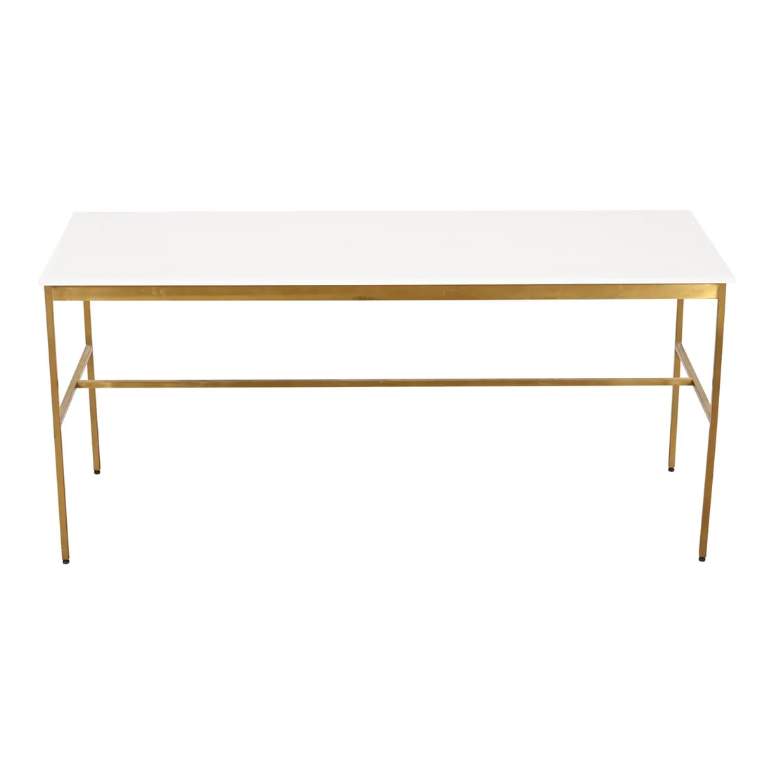 Paul McCobb for Directional Brass and Vitrolite Cocktail Table, 1950s (1 of 9)