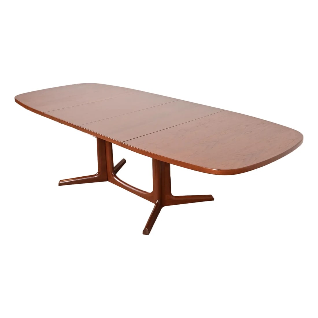 Niels Møller for Gudme Møbelfabrik Danish Modern Sculpted Teak Dining Table, Newly Refinished (1 of 14)