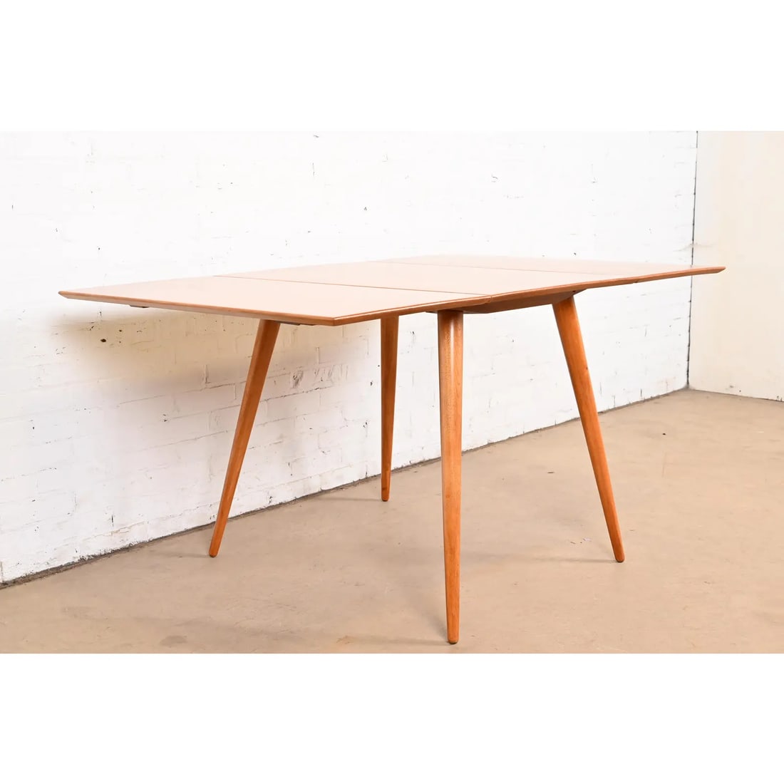 Paul McCobb Planner Group Solid Maple Drop Leaf Dining Table, 1950s - 3