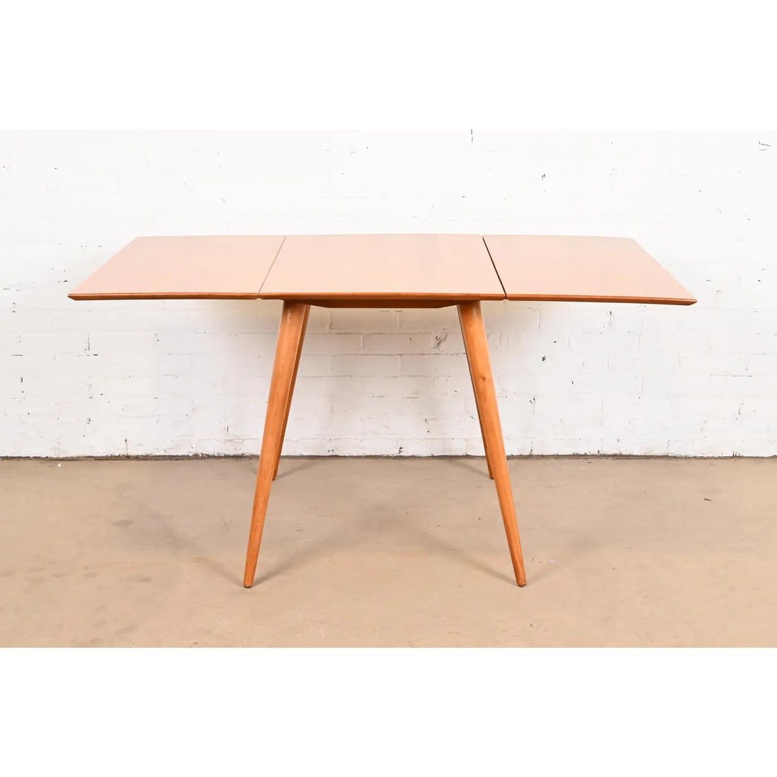Paul McCobb Planner Group Solid Maple Drop Leaf Dining Table, 1950s - 4