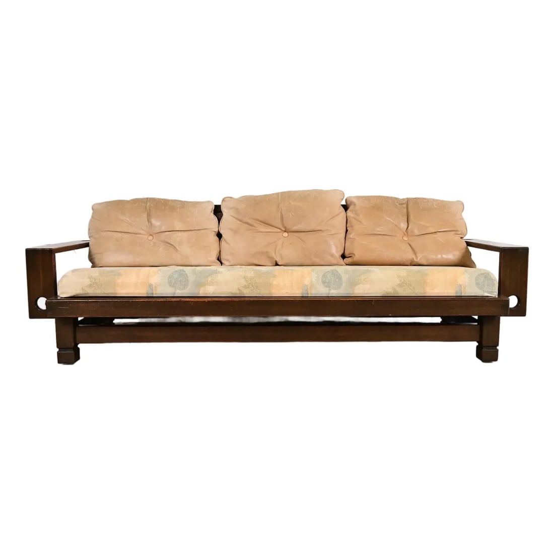 Klaus Rausch Mid-Century Brutalist Geometric Sofa, 1960s (1 of 13)