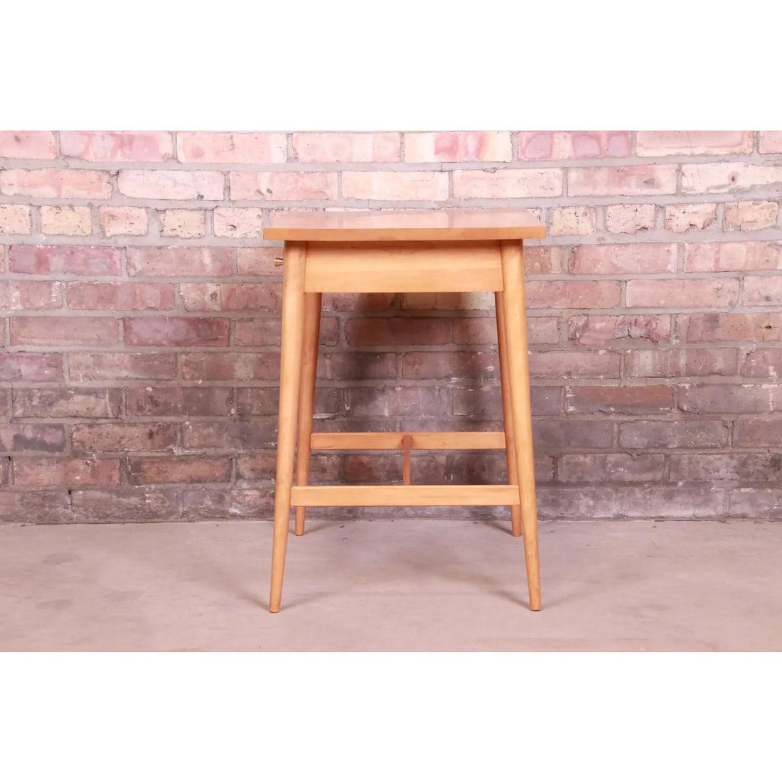 Paul McCobb Planner Group Solid Maple Nightstand, Newly Refinished - 9