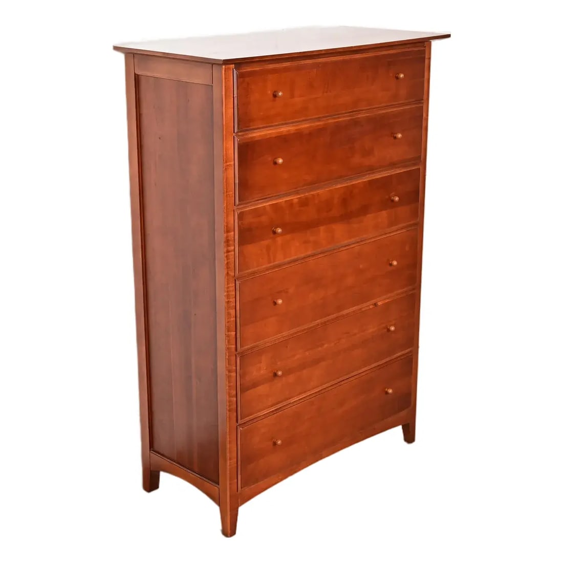 Thomasville Arts & Crafts Shaker Cherry Wood Highboy Dresser (1 of 14)