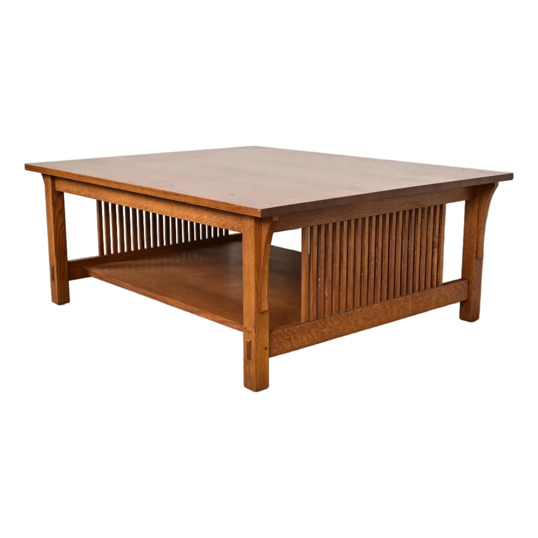 Stickley Mission Oak Arts & Crafts Spindle Coffee Table (1 of 12)