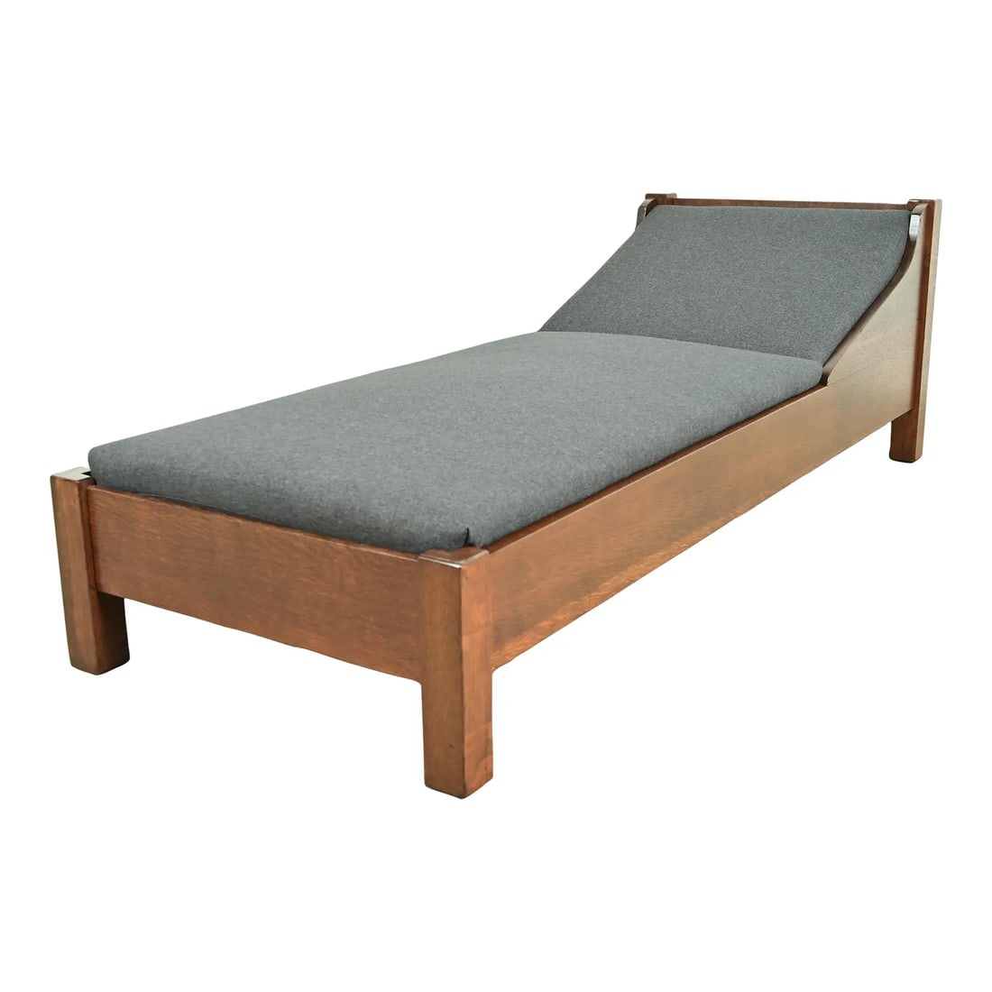 Limbert Antique Mission Oak Arts & Crafts Daybed, Newly Restored (1 of 10)