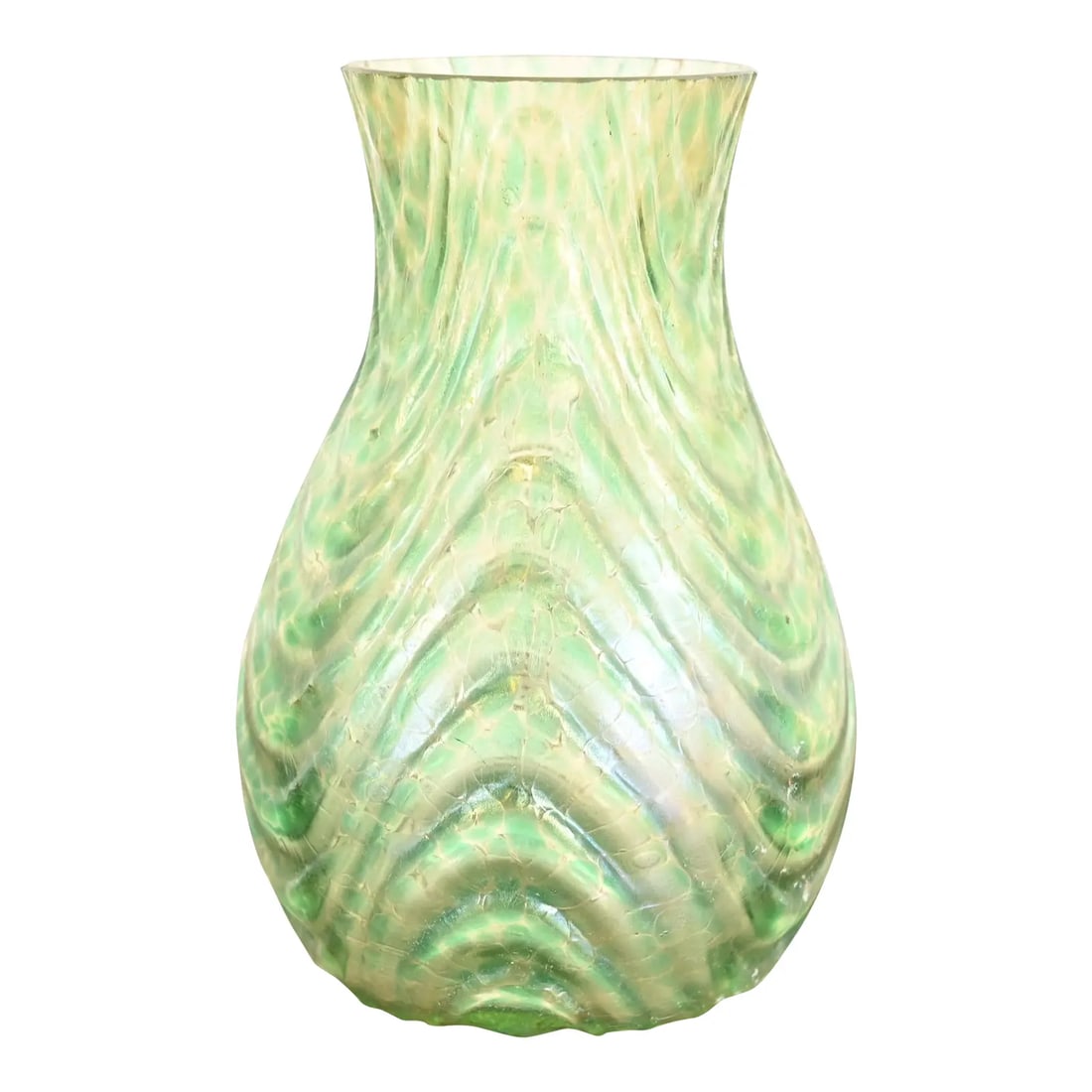 Loetz Art Nouveau Oceanik Iridescent Art Glass Vase (1 of 10)