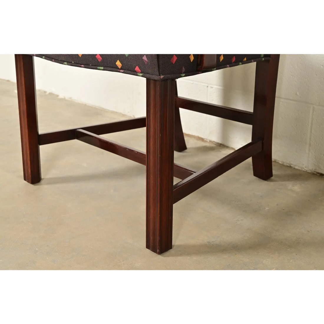 Kindel Furniture Georgian Carved Mahogany Armchairs, Pair - 9
