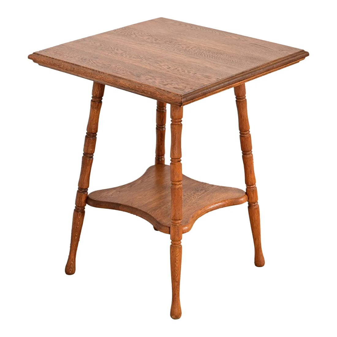 Antique Victorian Carved Oak Parlor Table or Side Table, Circa 1900 (1 of 10)