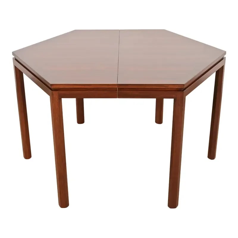 Edward Wormley for Dunbar Mid-Century Modern Rosewood Dining Table, Newly Refinished (1 of 10)