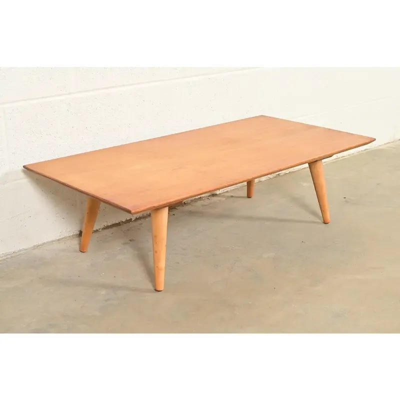 Paul McCobb Planner Group Solid Maple Coffee Table, 1950s - 4
