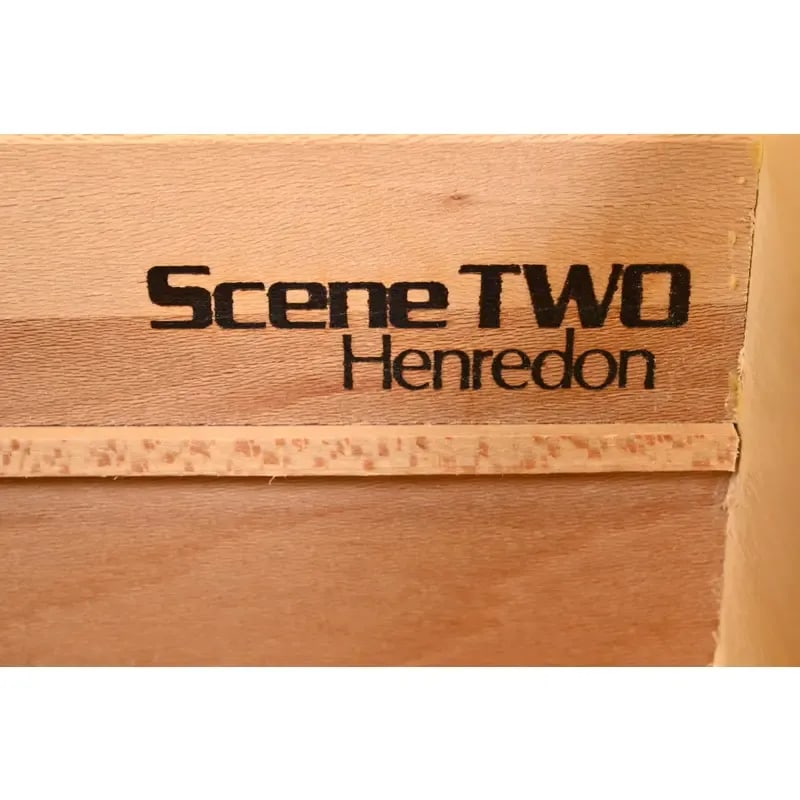 Milo Baughman Style Burl Wood Dresser or Credenza by Henredon - 7