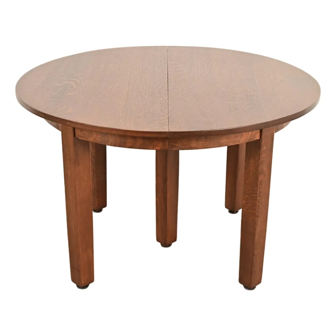 L. & J. G. Stickley Antique Mission Oak Arts & Crafts Extension Dining Table, Newly Refinished (1 of 12)