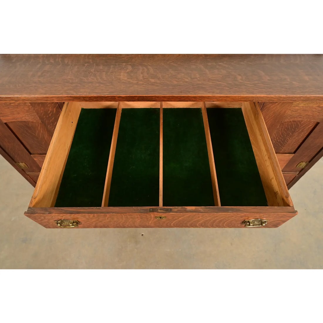 Lifetime Furniture Antique Mission Oak Arts & Crafts Sideboard, Circa 1910 - 7