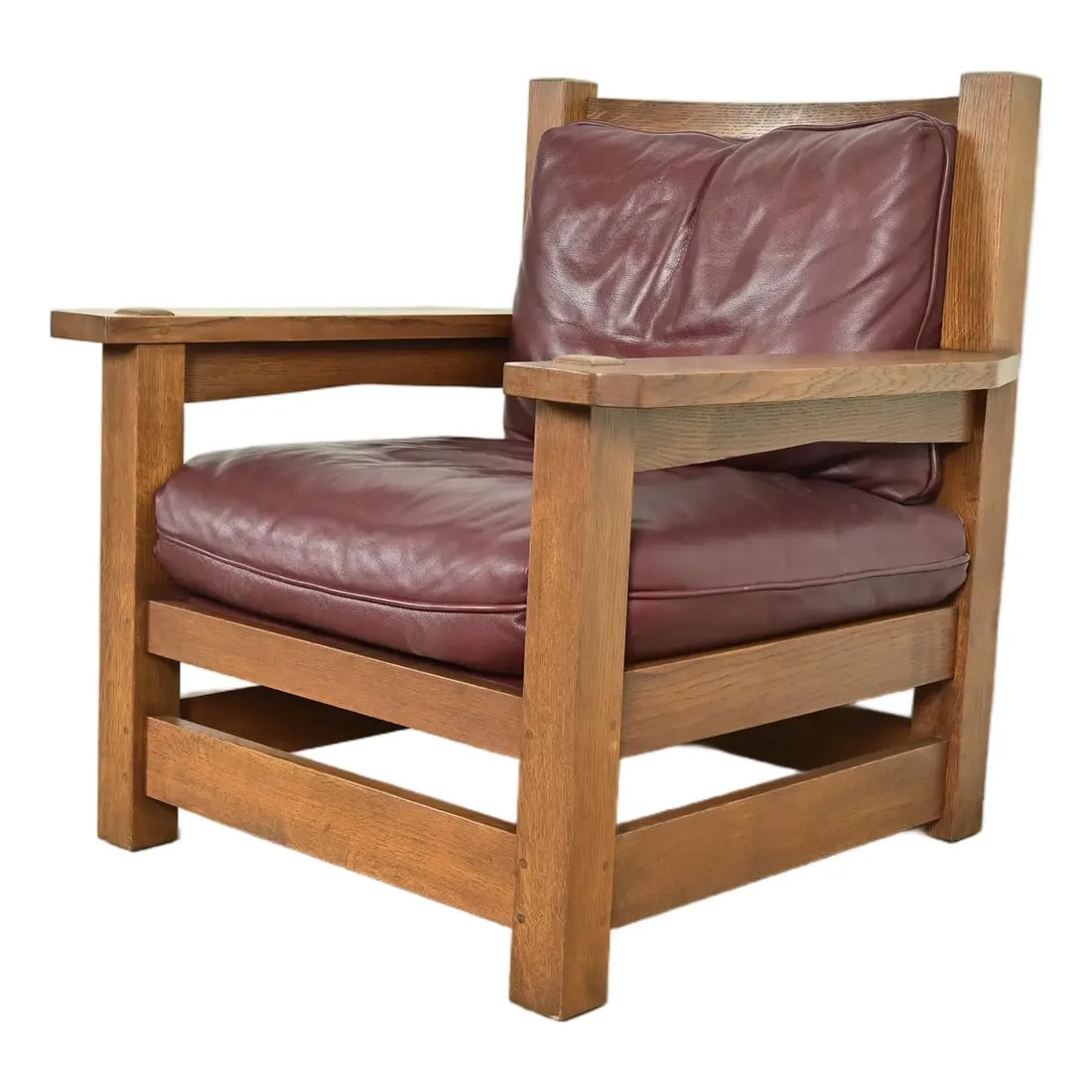 Stickley Mission Oak Arts & Crafts Eastwood Lounge Chair (1 of 13)