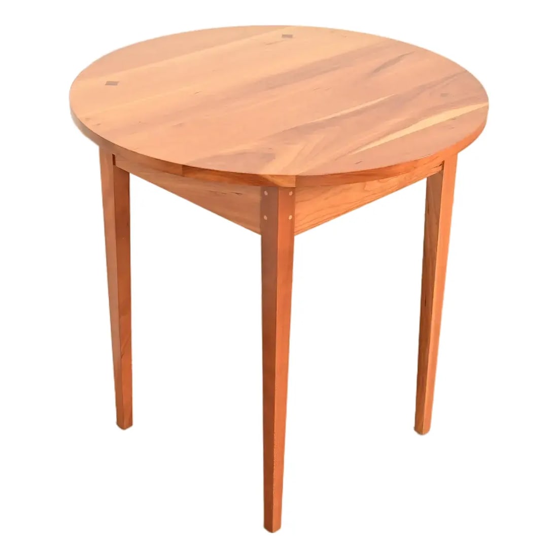 Harden Furniture Arts and Crafts Shaker Solid Cherry Wood Occasional Side Table or Tea Table (1 of 12)