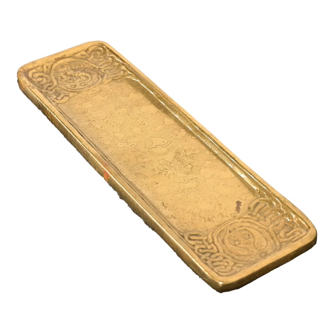 Tiffany Studios New York Zodiac Bronze Doré Pen Tray (1 of 10)