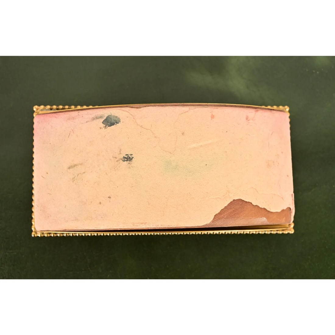 Tiffany Studios New York Grapevine Bronze Doré and Favrile Slag Glass Rocker Blotter - 8