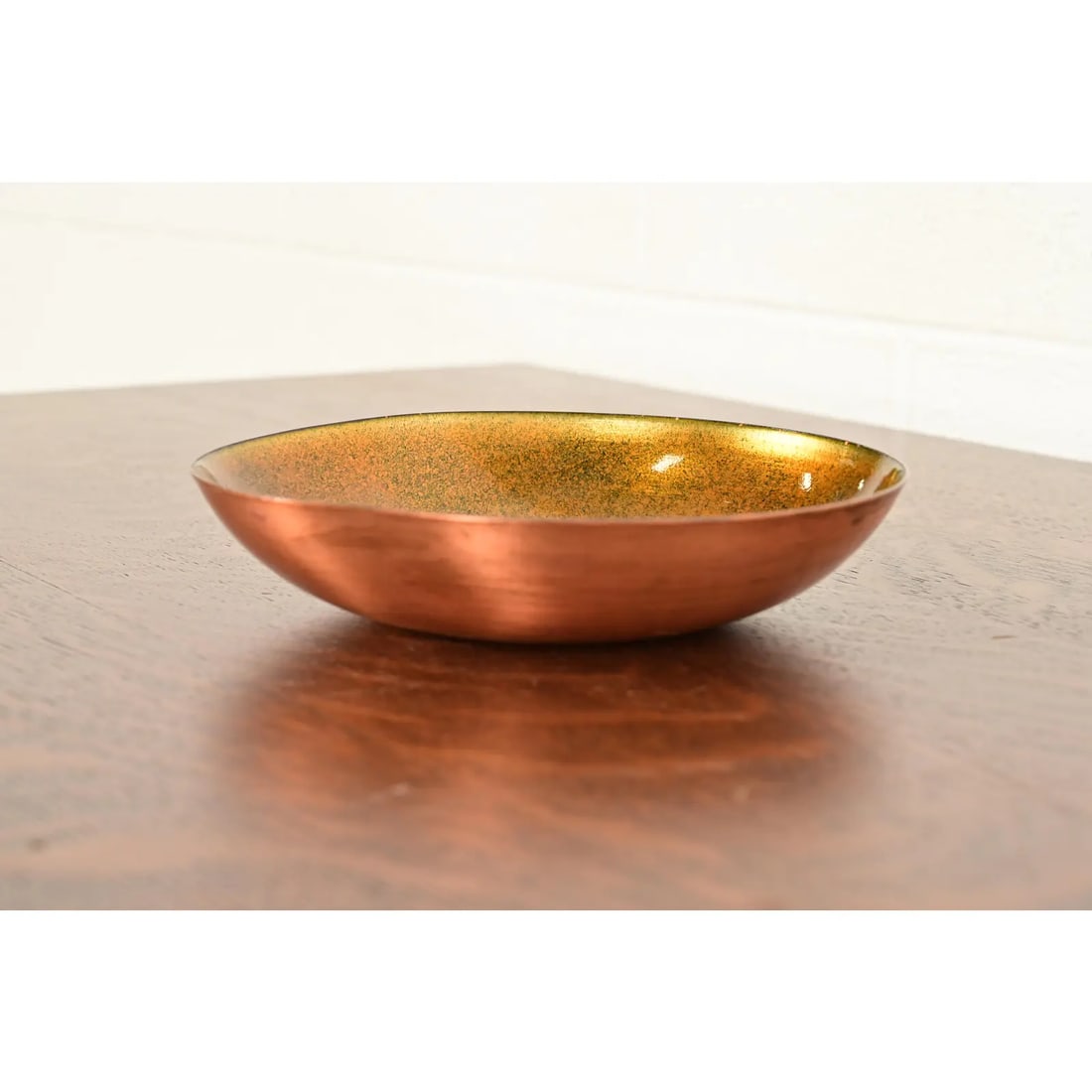 Jade Snow Wong Mid-Century Modern Copper Enamel Bowl, Circa 1950s - 2