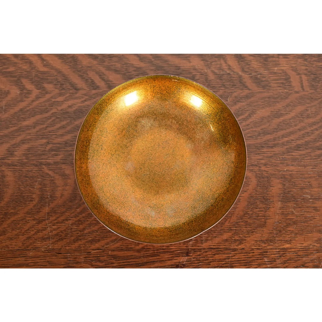 Jade Snow Wong Mid-Century Modern Copper Enamel Bowl, Circa 1950s - 4