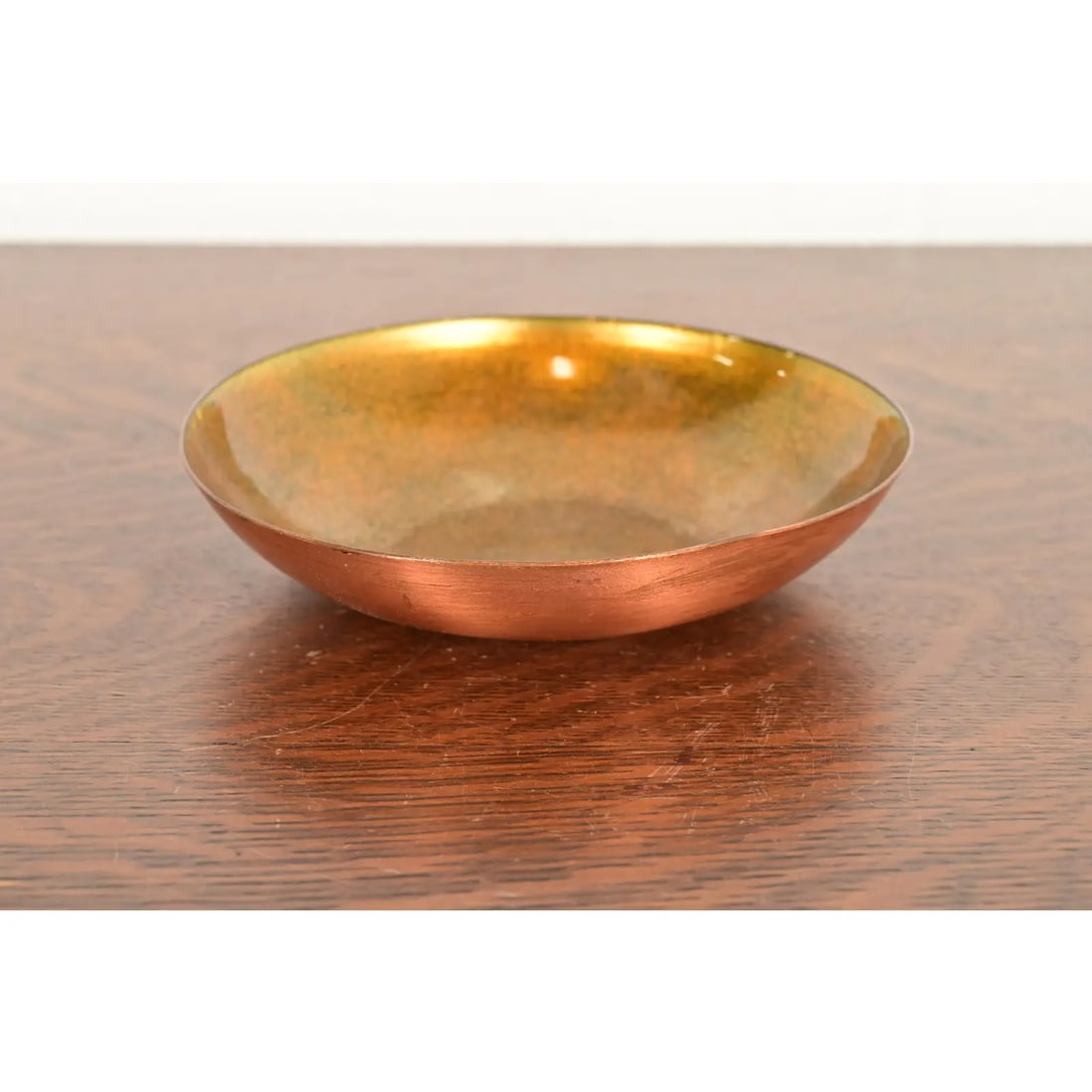Jade Snow Wong Mid-Century Modern Copper Enamel Bowl, Circa 1950s - 9