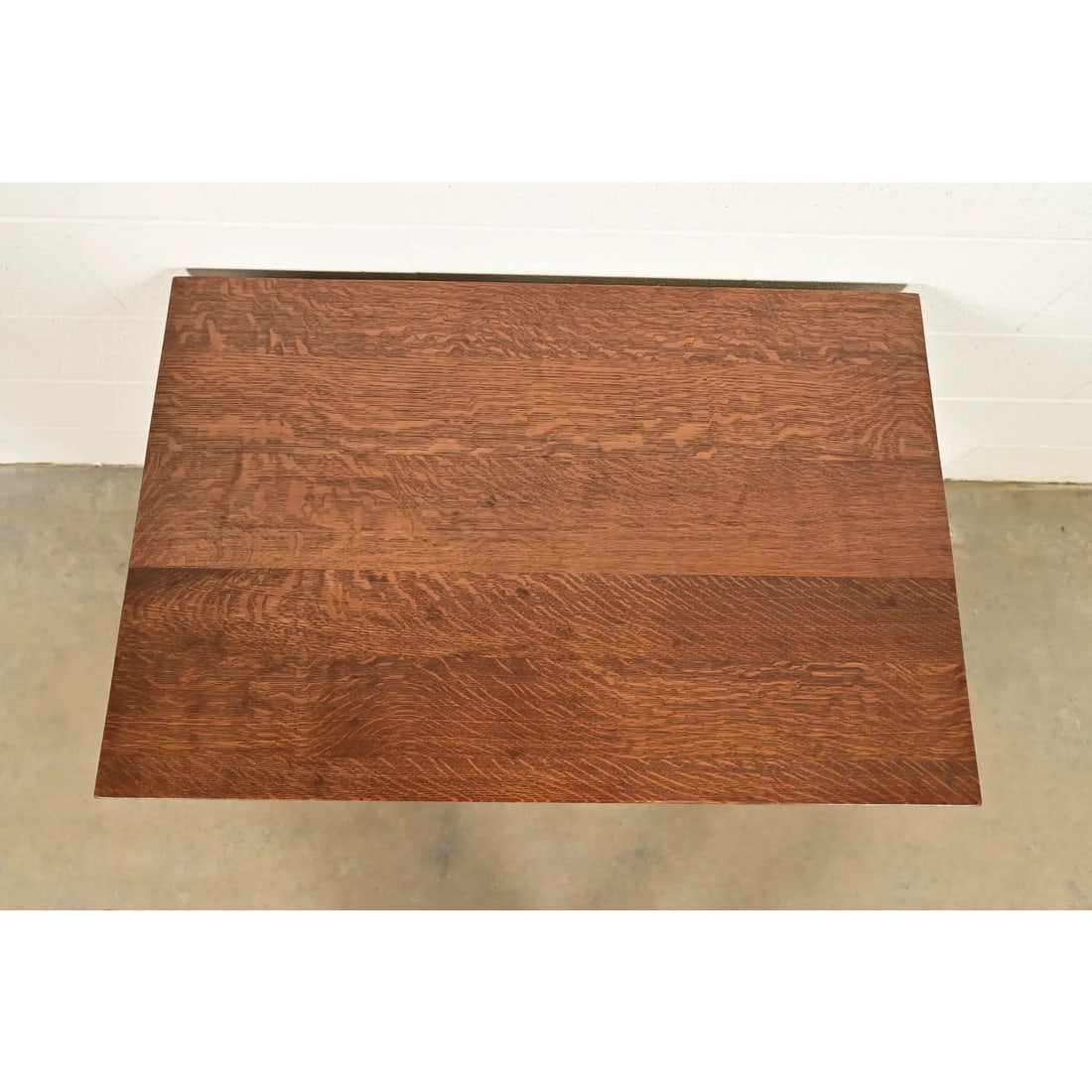 Lifetime Furniture Antique Mission Oak Arts & Crafts Desk or Library Table, Circa 1910 - 14