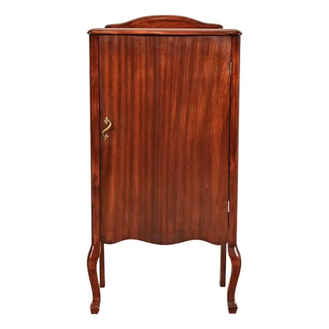 Antique Victorian Carved Mahogany Music Cabinet or Bar Cabinet, Circa 1900 (1 of 14)