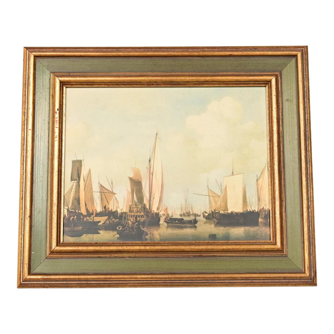 William Van De Velde "Ships in the Roads" Framed Print (1 of 14)
