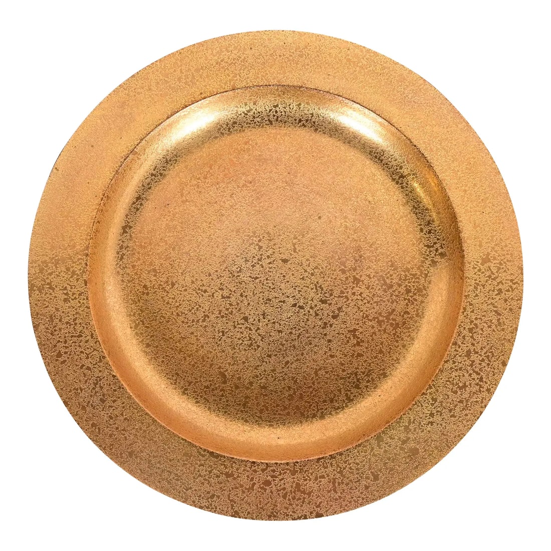 Tiffany Studios New York Bronze Doré Plate: A gorgeous Arts & Crafts or Art Deco period gilt bronze plate or tray By Tiffany Studios (signed to the underside) New York, USA, Early 20th Century Measures: 7.75"W x 7.75"D x 0.5"H. Very good origin