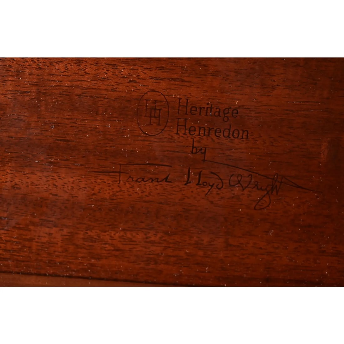 Frank Lloyd Wright for Heritage-Henredon Taliesin Mahogany Extension Dining Table, Newly Refinished - 10
