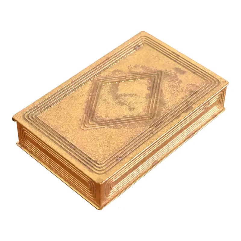 Tiffany Studios New York Graduate Bronze Doré Box, Circa 1910 (1 of 11)