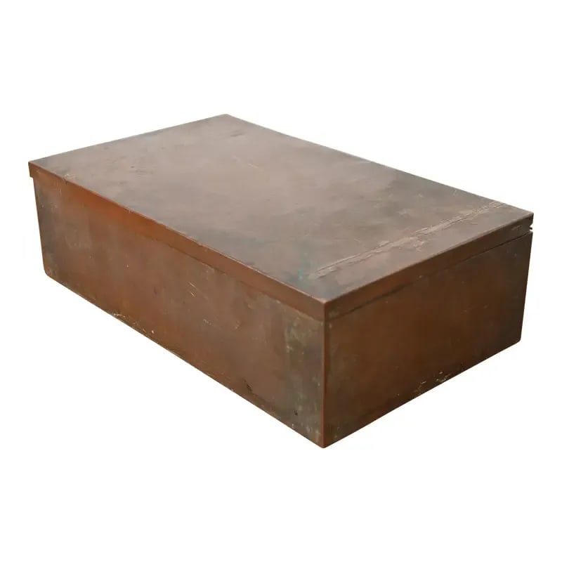 Heintz Arts & Crafts Bronze Cigar Box (1 of 12)