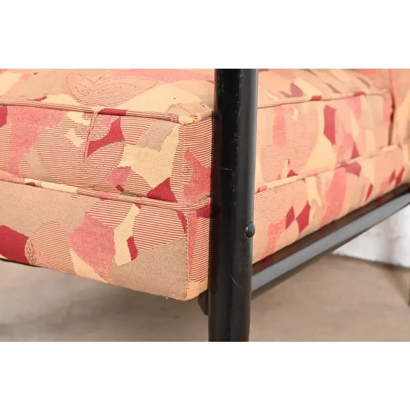 Paul McCobb Planner Group Ebonized and Upholstered Lounge Chair, 1950s - 8
