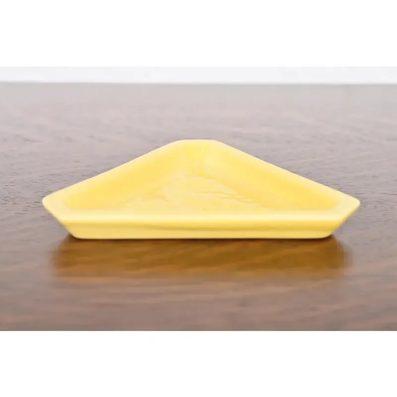 Rookwood Pottery Arts & Crafts Glazed Ceramic Triangular Catchall, 1952 - 2