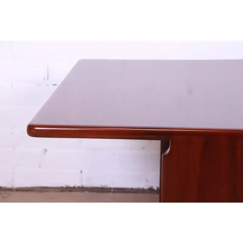 Afra and Tobia Scarpa for B&b Italia Rosewood Coffee Table - 7