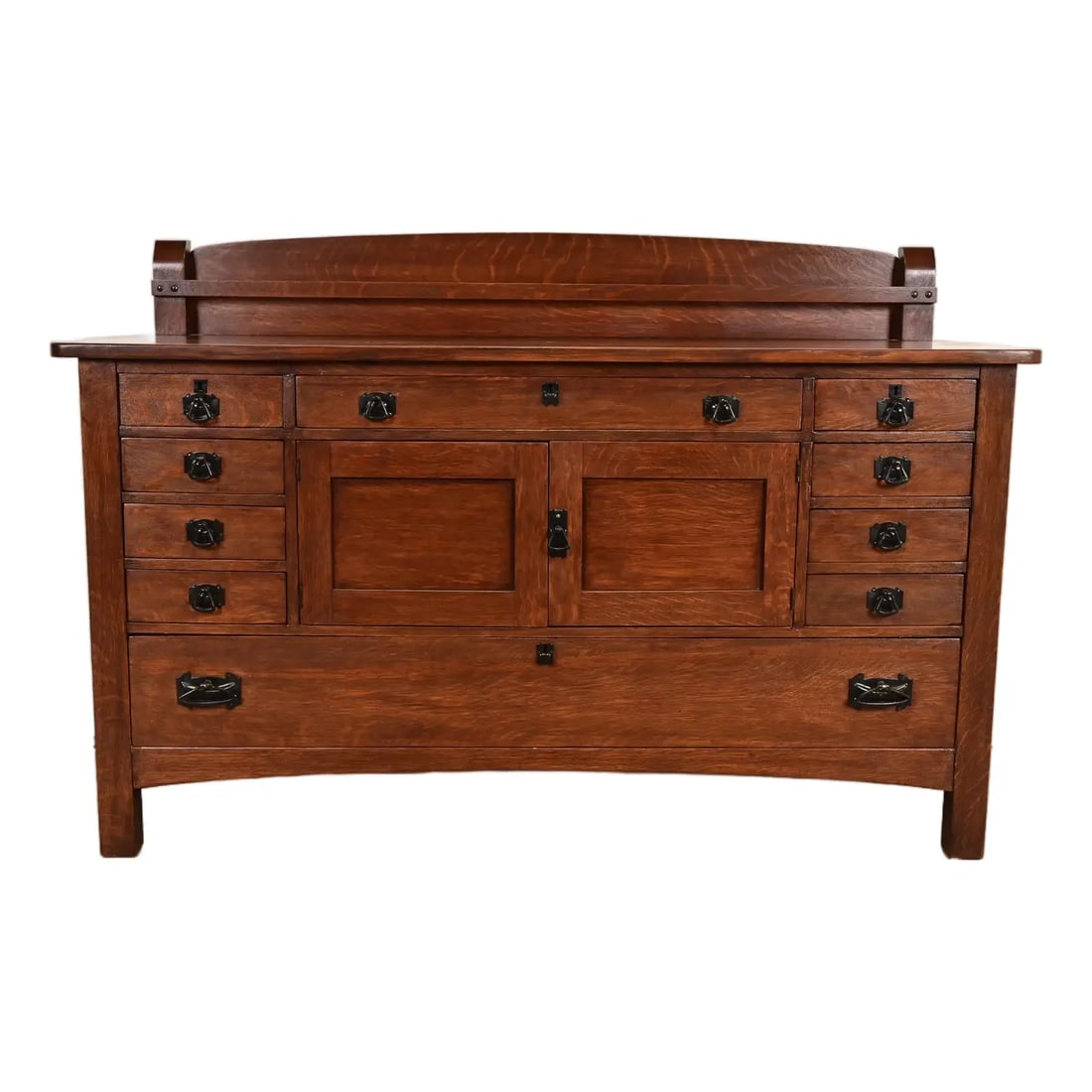 Limbert Antique Mission Oak Arts & Crafts Sideboard Buffet, Newly Refinished (1 of 15)