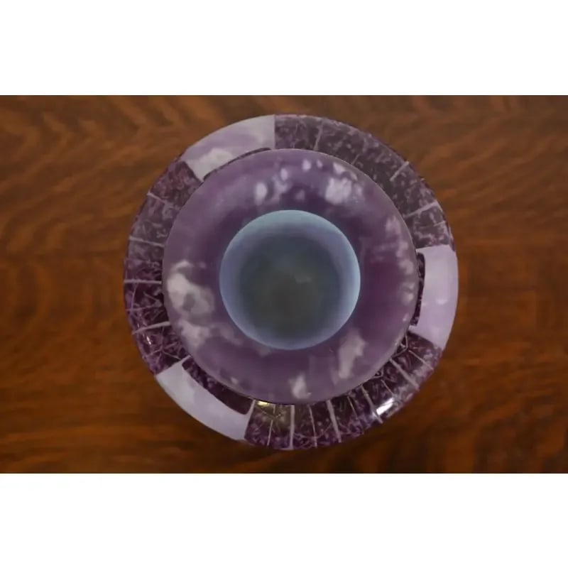 Art Deco Cameo Glass Vase by Charles Schneider for Le Verre FranÃ§ais, 1920s - 5