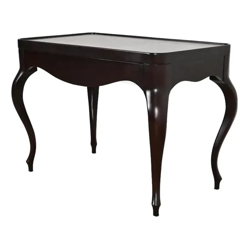 Barbara Barry for Baker Furniture French Regency Dark Mahogany Console or Side Table (1 of 14)