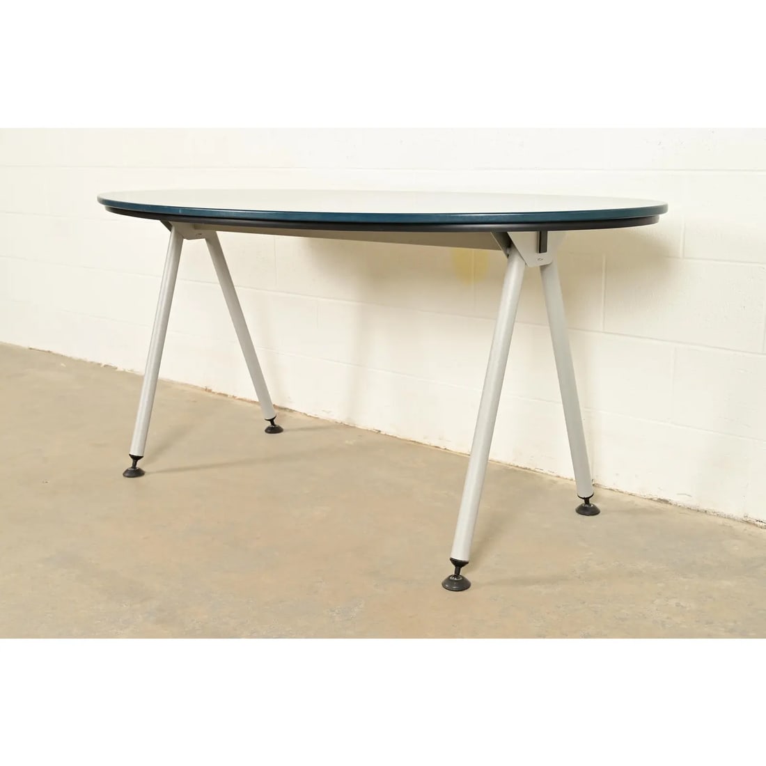 Herman Miller Style Modern Oval Dining Table or Library Table - 4