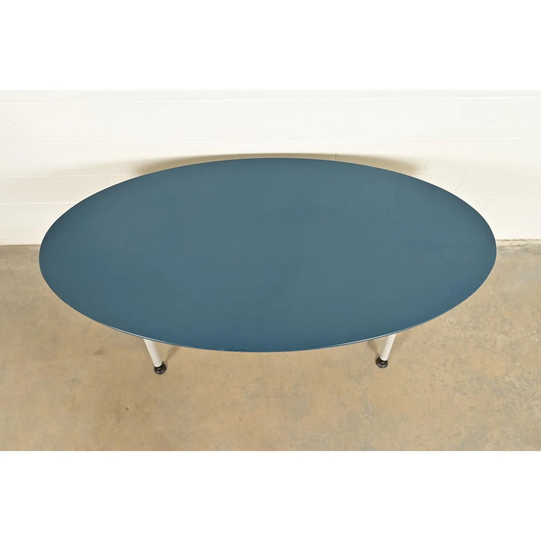 Herman Miller Style Modern Oval Dining Table or Library Table - 5