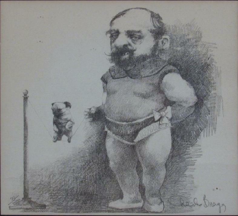 CHARLES BRAGG - "Pug on a Tightrope" (1 of 1)