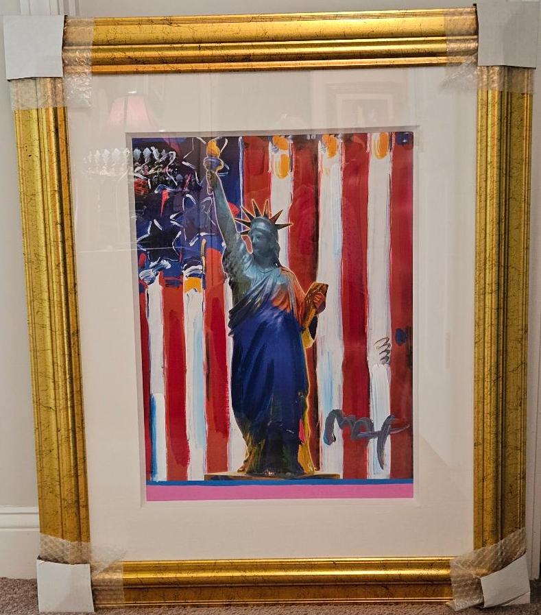 PETER MAX - "United We Stand" (1 of 1)