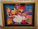 PETER MAX - "Flower Blossom Lady II"