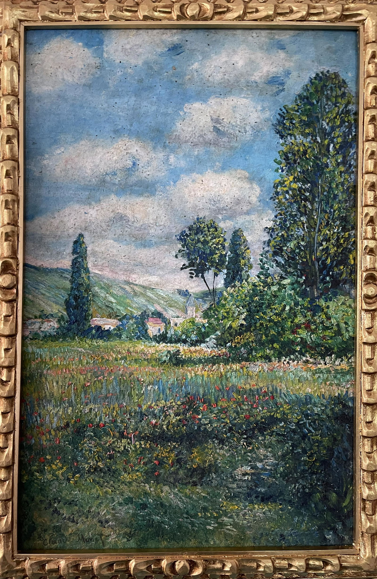 Claude Monet (Oil on Canvas Painting) in the style of (1 of 6)